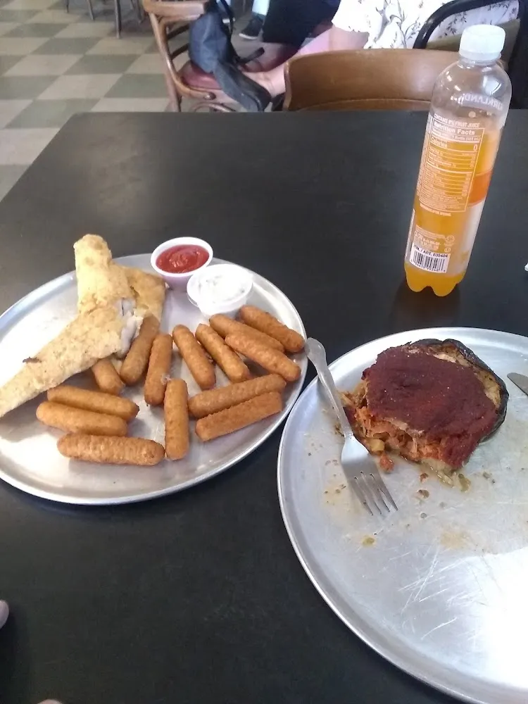 Haddock Fish and Mozz Sticks